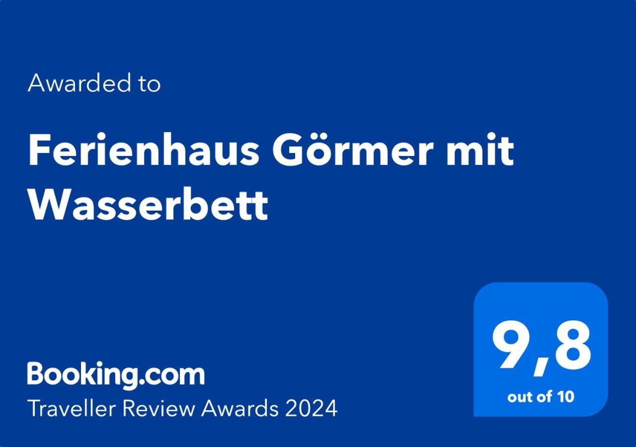 Ferienhaus Goermer Mit Wasserbett Schmölln Екстериор снимка